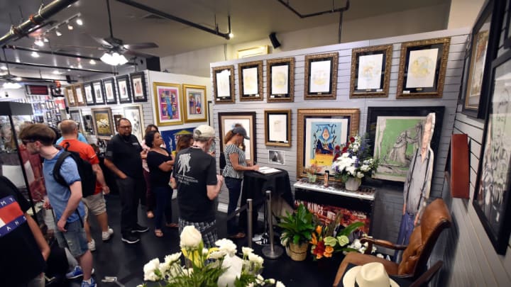 Memorial For Richard "The Old Man" Harrison Of "Pawn Stars" At Gold & Silver Pawn Shop