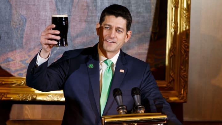 Trump And Pence Attend Annual Friends Of Ireland Luncheon At U.S. Capitol