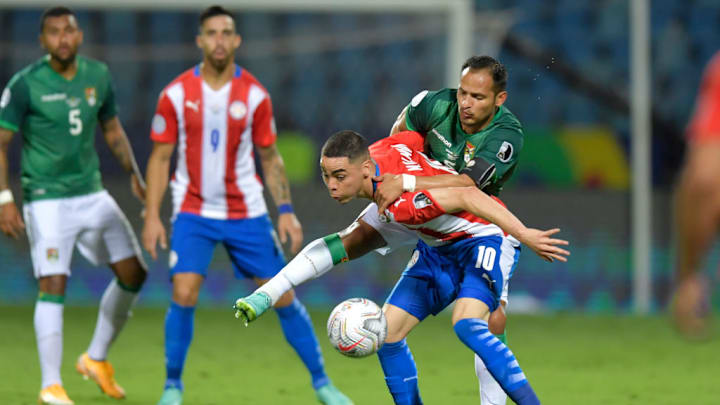 Leonel Justiniano, Miguel Almiron