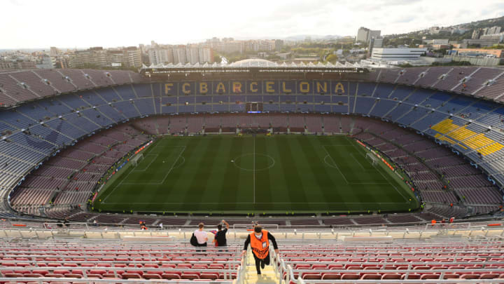 The Camp Nou is not in its best state