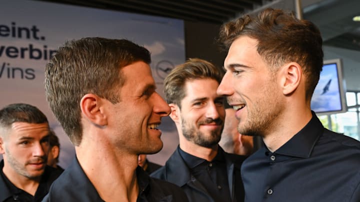 Mario Goetze, Christian Günter, Thomas Müller, Kevin Trapp