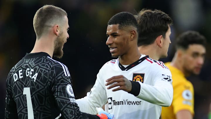 David De Gea, Marcus Rashford