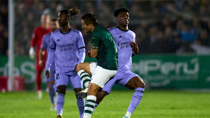 Aurelien Tchouameni, Luis Aguado