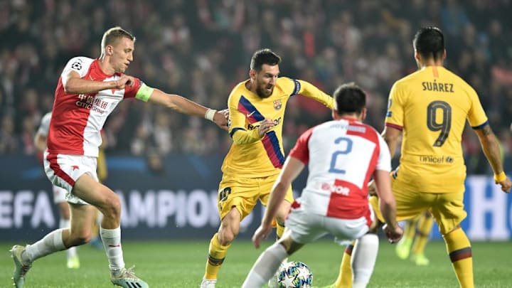 SK Slavia Prague v FC Barcelona - UEFA Champions League