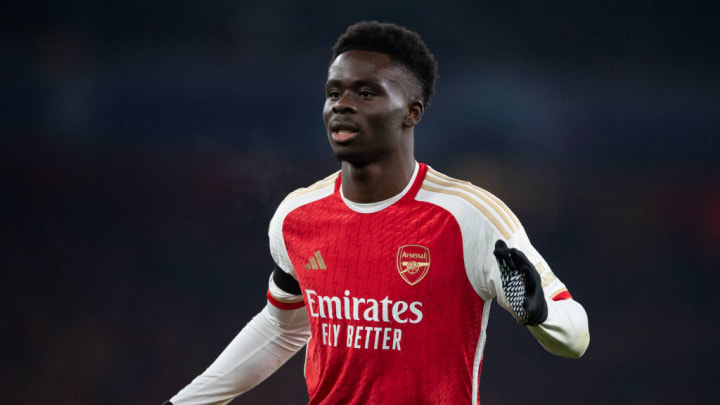 Bukayo Saka, David Raya