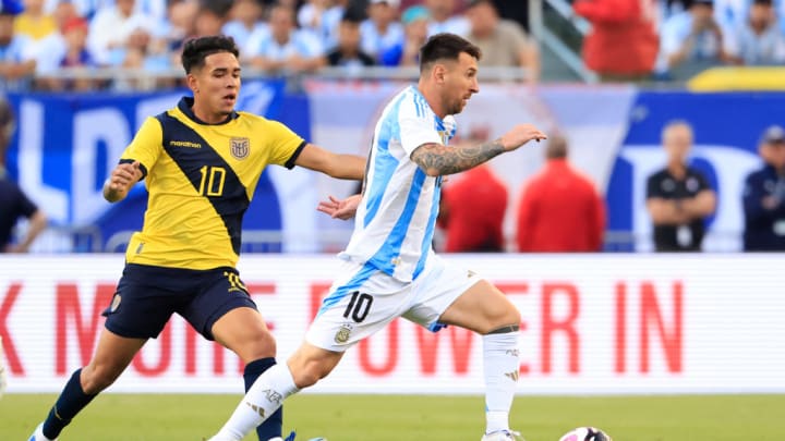 Lionel Messi, Kendry Paez
