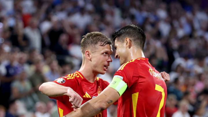 Dani Olmo, Alvaro Morata