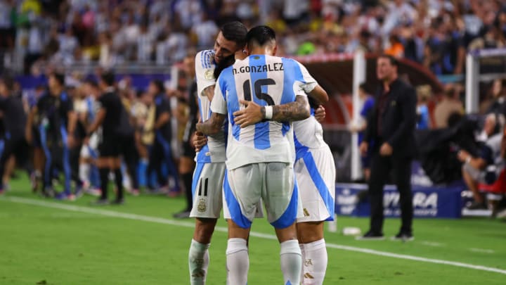 Lautaro Martinez, Angel Di Maria, Nicolas Gonzalez