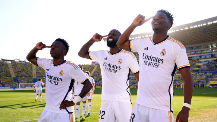 Aurelien Tchouameni, Vinicius Junior, Antonio Ruediger