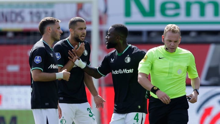 Alex Bos, David Hancko, Lutsharel Geertruida, Santiago Gimenez