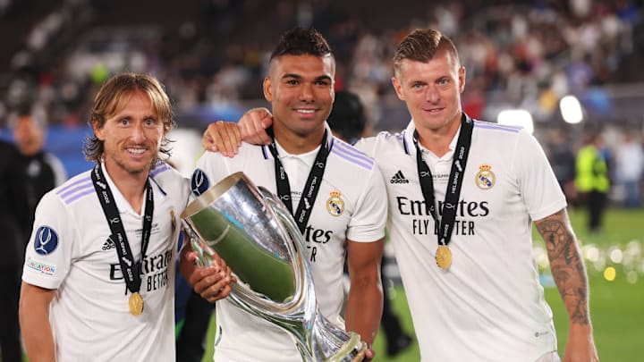 Luka Modric, Casemiro, Toni Kroos