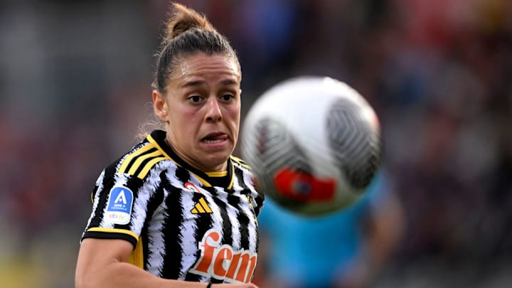 Lisa Boattin of Juventus FC in action during the Women Serie...