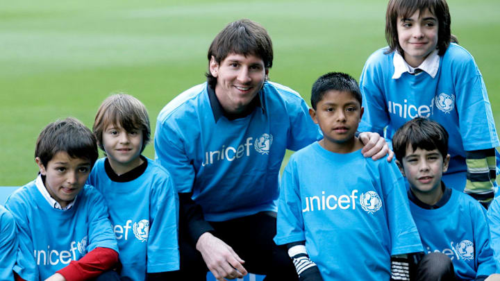 Barcelona's Argentinian forward Lionel M