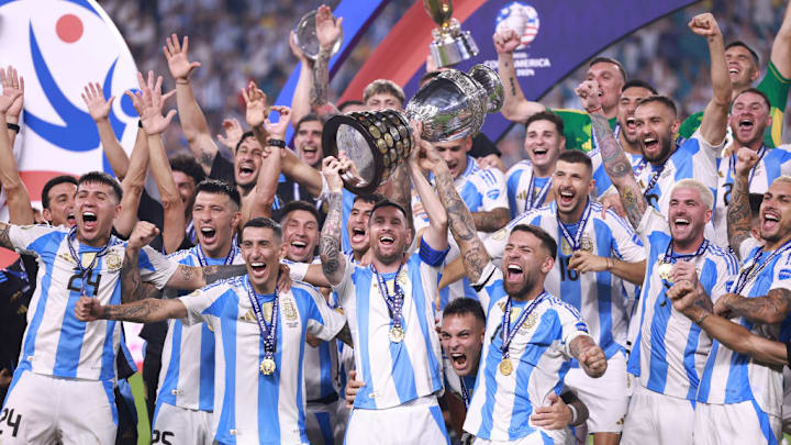 Lionel Messi, Angel Di Maria, Nicolas Otamendi