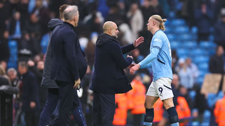 Erling Haaland, Pep Guardiola