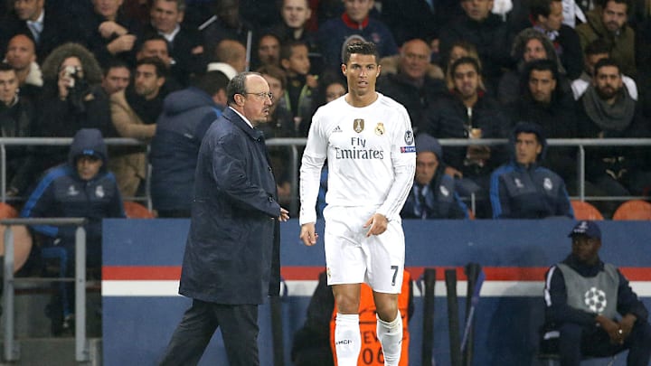 Cristiano Ronaldo, Rafael Benitez, Rafa Benitez
