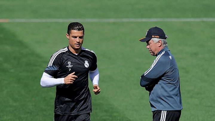 Cristiano Ronaldo, Carlo Ancelotti