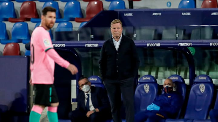 Lionel Messi, Ronald Koeman