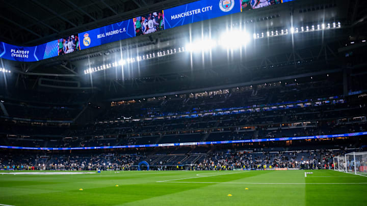 Real Madrid C.F. v Manchester City - UEFA Champions League 2024/25 League Knockout Play-off Second Leg