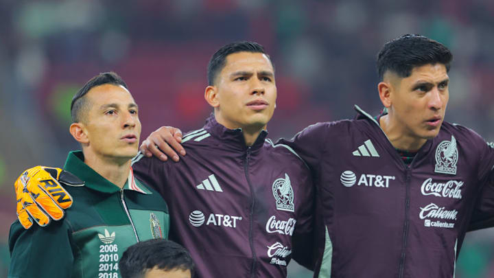 Andres Guardado, Luis Malagon, Edson Alvarez