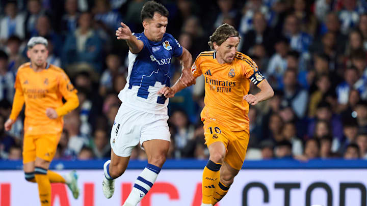 Martin Zubimendi, Luka Modric