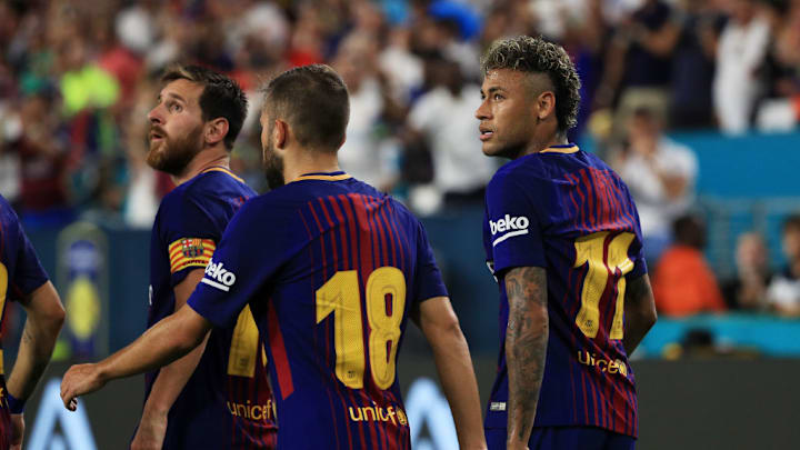 Lionel Messi, Jordi Alba, Neymar