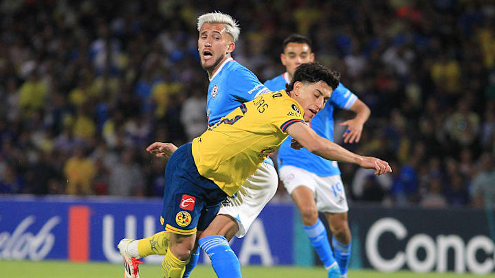 FBL-CONCACAF-CHAMPIONS-CRUZ AZUL-AMERICA