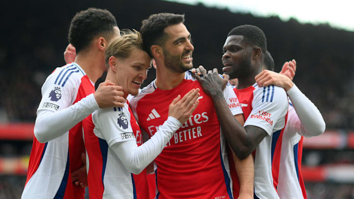 Mikel Merino, Thomas Partey, Martin Odegaard