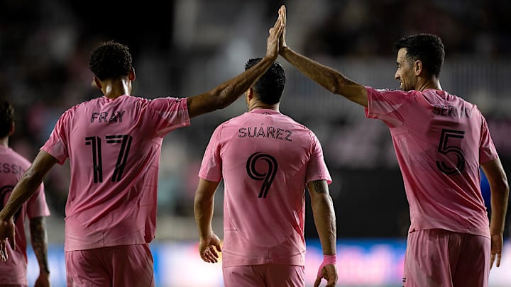 Ian Fray, Sergio Busquets, Luis Suarez