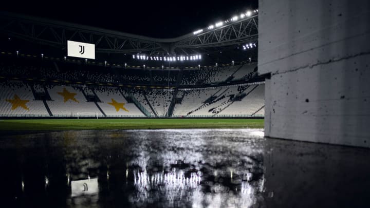 General view of empty Allianz Stadium (also known as...