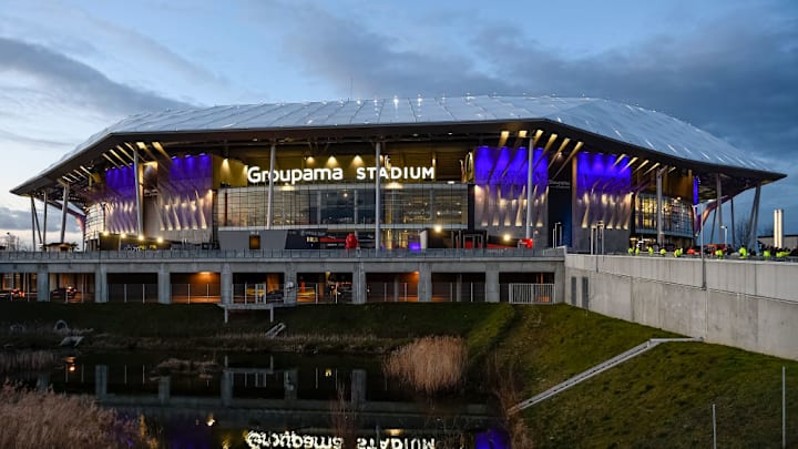 Parc Olympique Lyonnais (also known as Groupama Stadium) is...