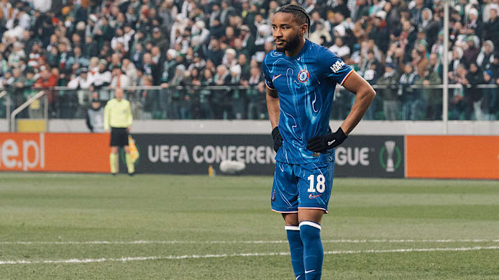 Christopher Nkunku of Chelsea F.C seen during the UEFA...