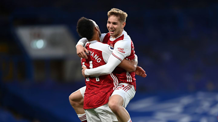 Emile Smith Rowe, Pierre-Emerick Aubameyang