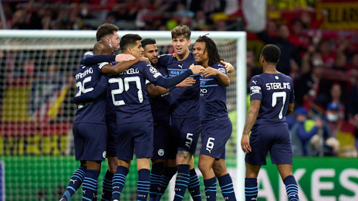 Joao Cancelo, Riyad Mahrez, John Stones, Nathan Ake