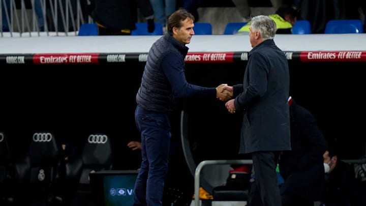 Julen Lopetegui head coach, Ancelotti head Coach