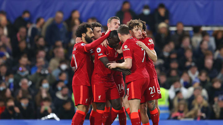 Sadio Mane, Mohamed Salah, Diogo Jota, Jordan Henderson, Kostas Tsimikas, James Milner