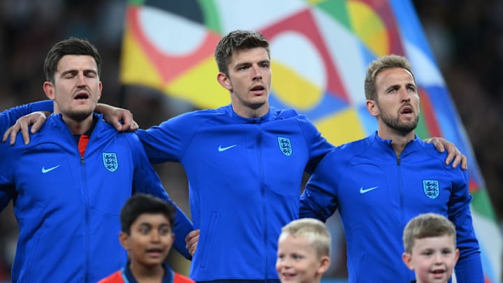 Harry Maguire, Nick Pope, Harry Kane