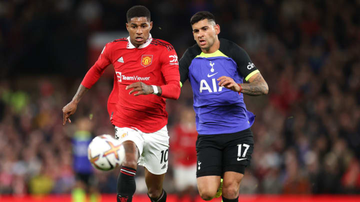 Marcus Rashford, Cristian Romero