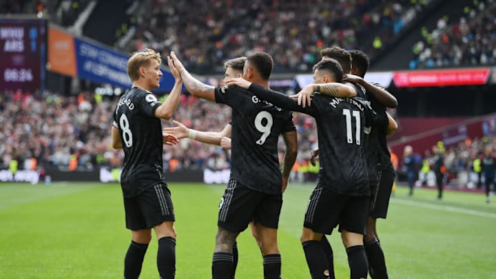 Gabriel Jesus, Martin Odegaard, Gabriel Martinelli