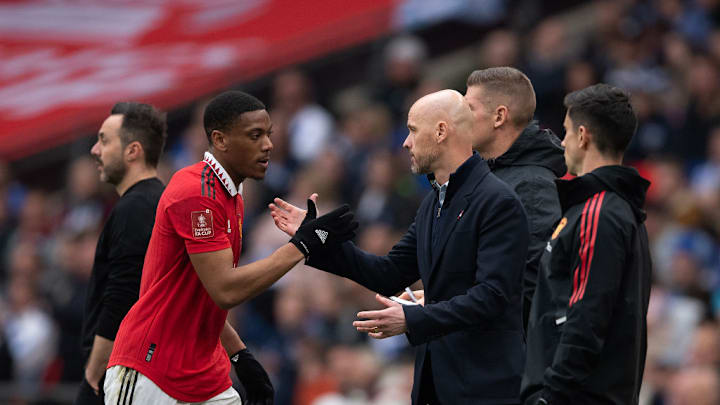 Anthony Martial, Erik ten Hag