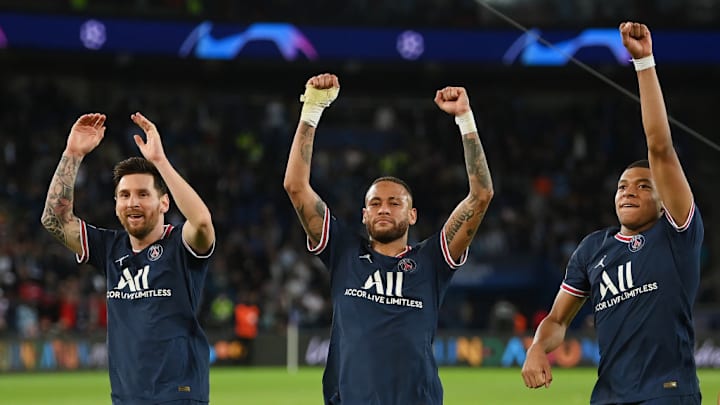 Lionel Messi, Neymar, Kylian Mbappe