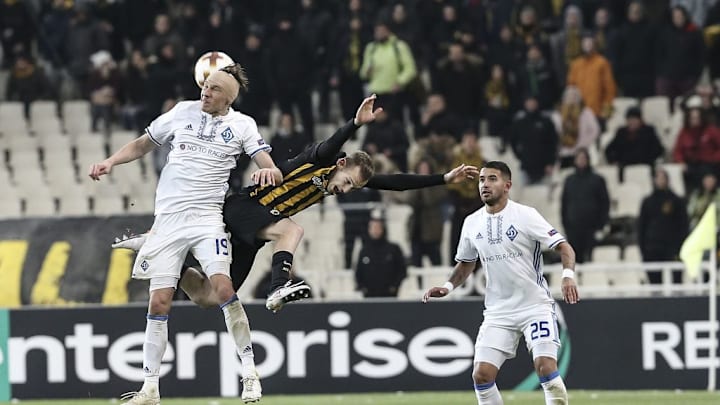 AEK Athens v Dynamo Kiev - UEFA Europa League 