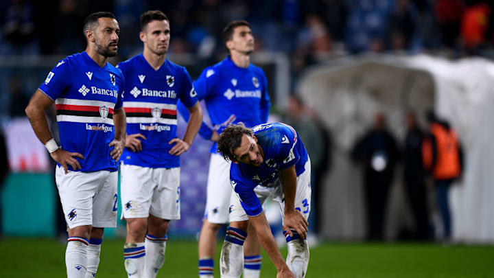 Fabio Quagliarella, Valerio Verre, Filip Djuricic, Manolo Gabbiadini