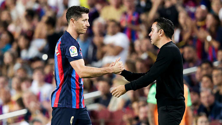Robert Lewandowski, Xavi Hernandez
