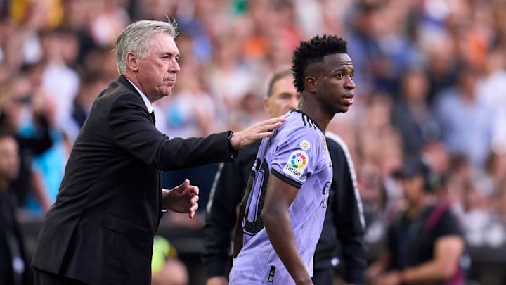 Carlo Ancelotti, Vinicius Junior