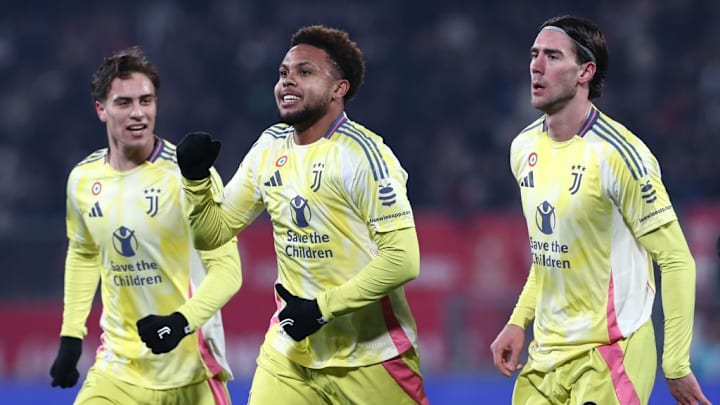 Kenan Yildiz, Dusan Vlahovic, Weston McKennie