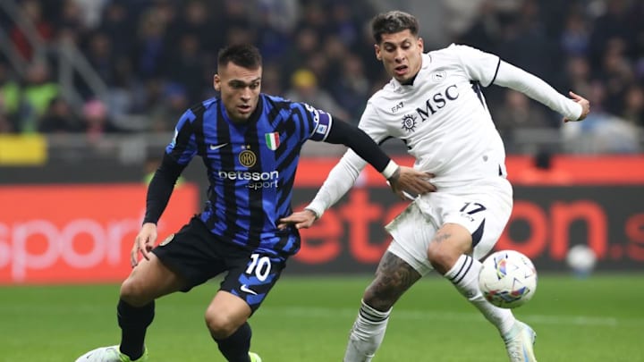 Mathias Olivera, Lautaro Martinez