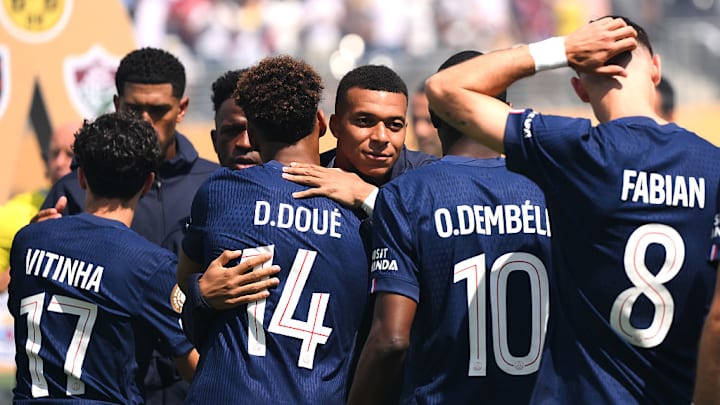 Kylian Mbappe, Desire Doue