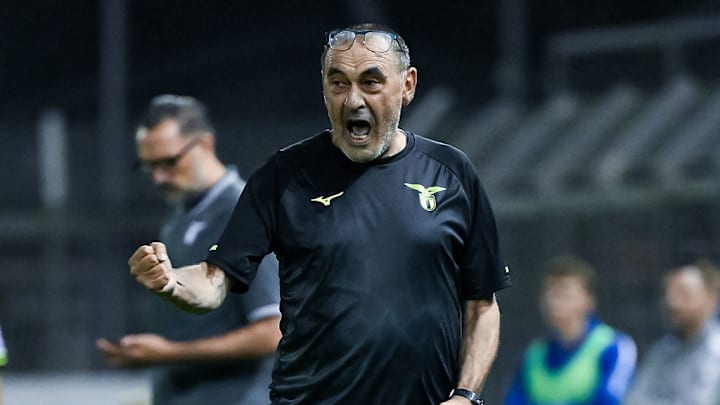 Maurizio Sarri, head coach of SS Lazio