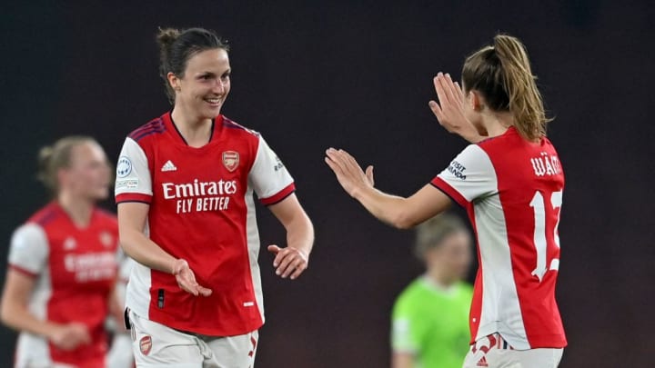 Wubben-Moy Arsenal Wolfsburg Champions League Feminina